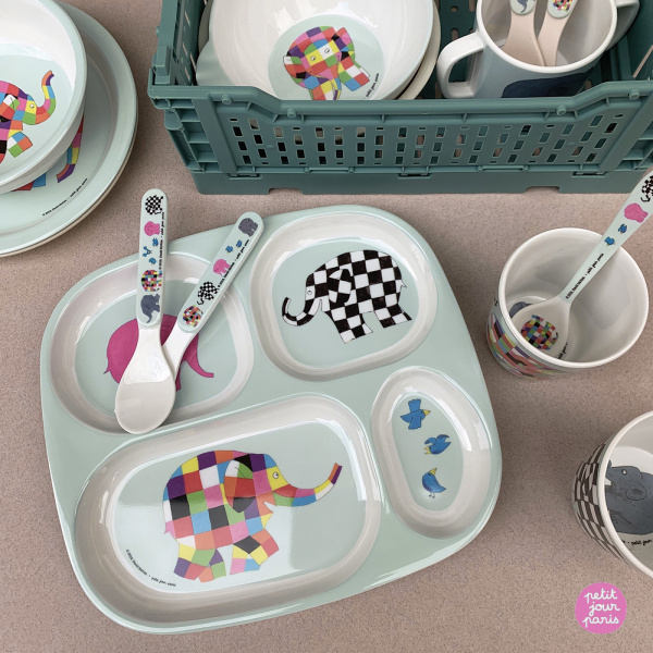 Plateau à 4 compartiments elmer Petit jour paris