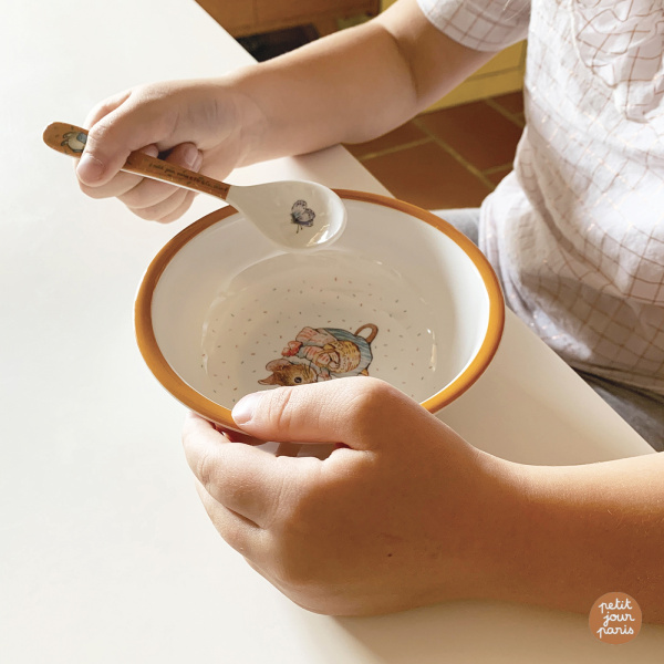 Cuillère bébé pierre lapin Petit jour paris