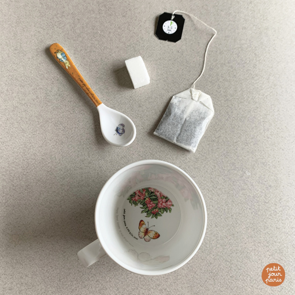 Cuillère bébé pierre lapin Petit jour paris