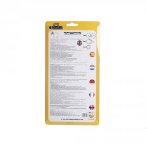 Ombrelle poussette my buggy buddy noir Prince lionheart