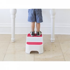 Marche pieds bébé antidérapant rose fuchsia Prince lionheart