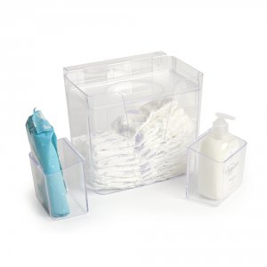 Dispositif de rangement de couches transparent Prince lionheart