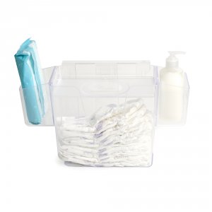 Dispositif de rangement de couches transparent Prince lionheart