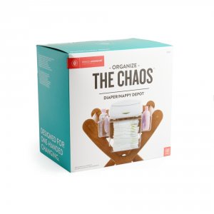 Dispositif de rangement de couches transparent Prince lionheart