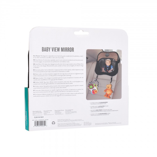 Rétroviseur bébé gris Prince lionheart