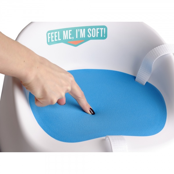 Réhausseur de chaise booster squish bleu roi Prince lionheart