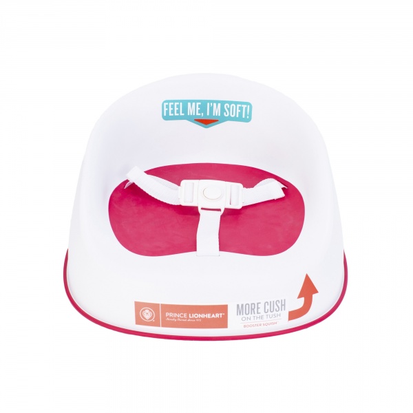 Réhausseur de chaise booster squish rose fuchsia Prince lionheart