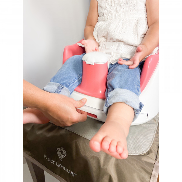 Réhausseur de chaise pod booster corail Prince lionheart