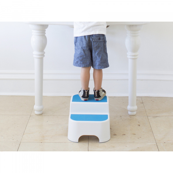 Marche pieds bébé antidérapant bleu Prince lionheart