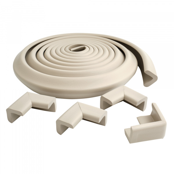 Rouleau de mousse antichoc + 4 coins gris clair Prince lionheart