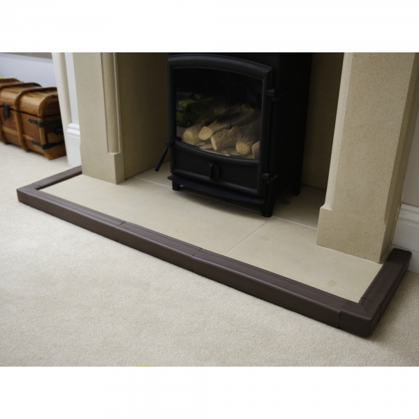 Kit protection cheminée mousse antichoc et coins gris clair Prince lionheart