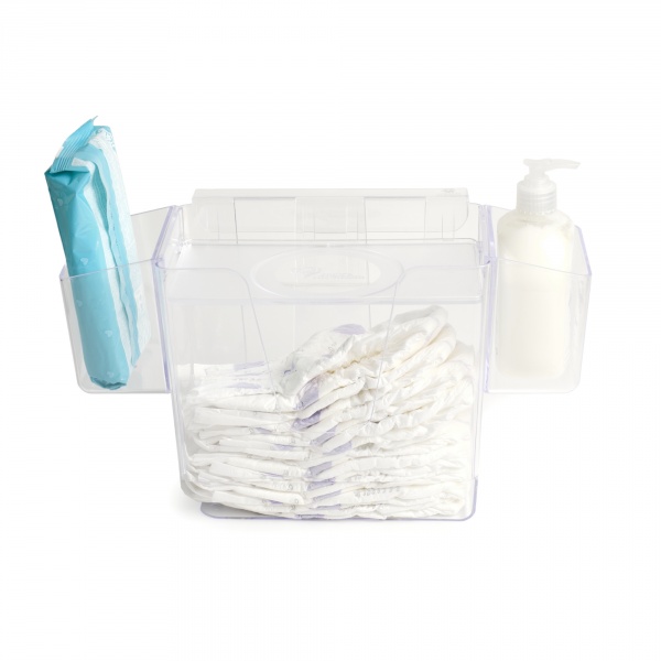 Dispositif de rangement de couches transparent Prince lionheart