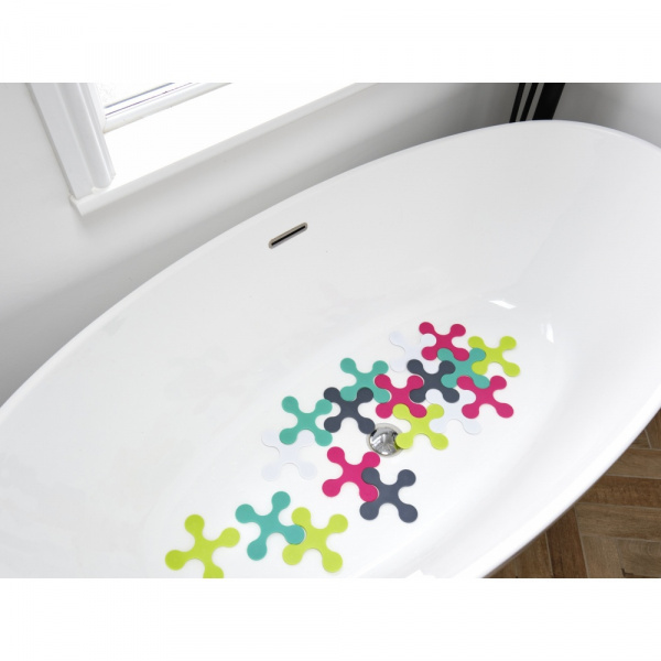 Tapis de bain puzzle multicolore bathmat Prince lionheart
