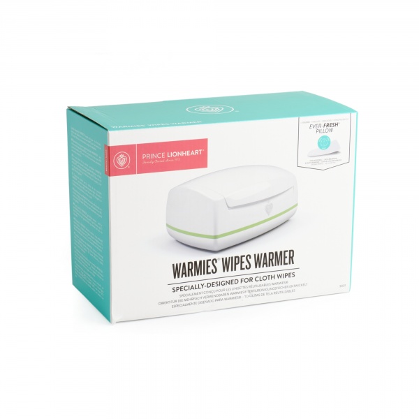 Chauffe lingettes écologique warmies Prince lionheart