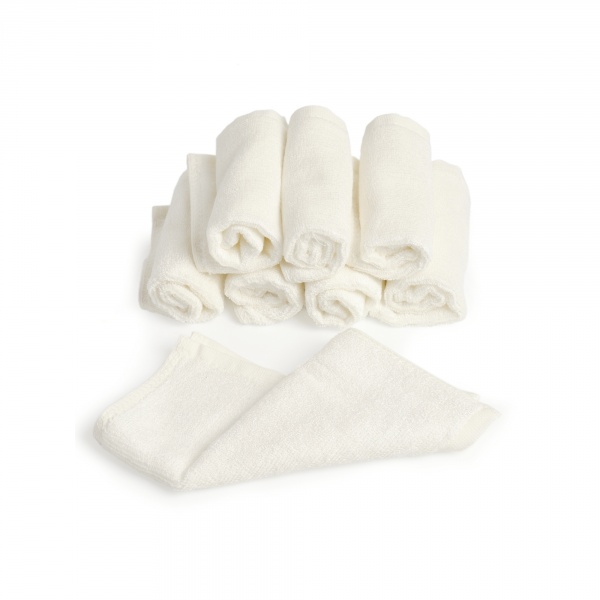 Lot de 8 lingettes réutilisables en bambou warmies Prince lionheart