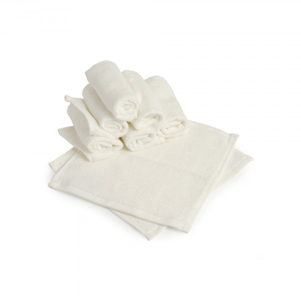 Lot de 8 lingettes réutilisables en bambou warmies Prince lionheart