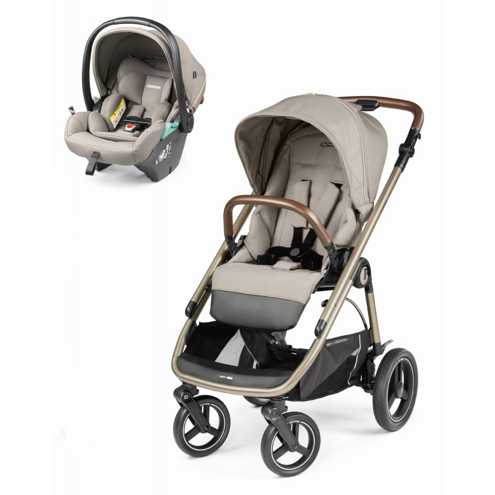 Poussette duo veloce town and country siege auto lounge de Peg perego au meilleur prix sur allobebe