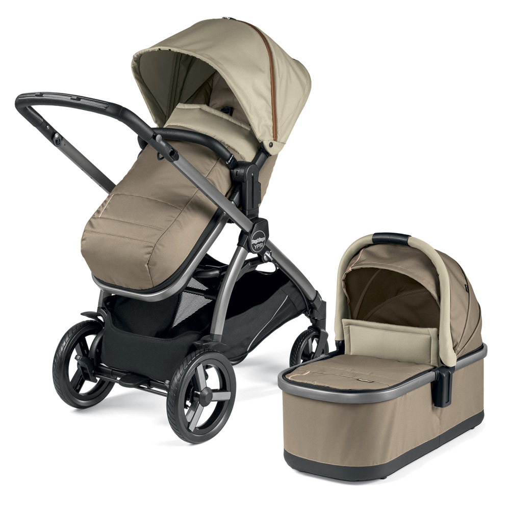 Pack poussette duo ypsi combo class beige de Peg perego sur allobébé