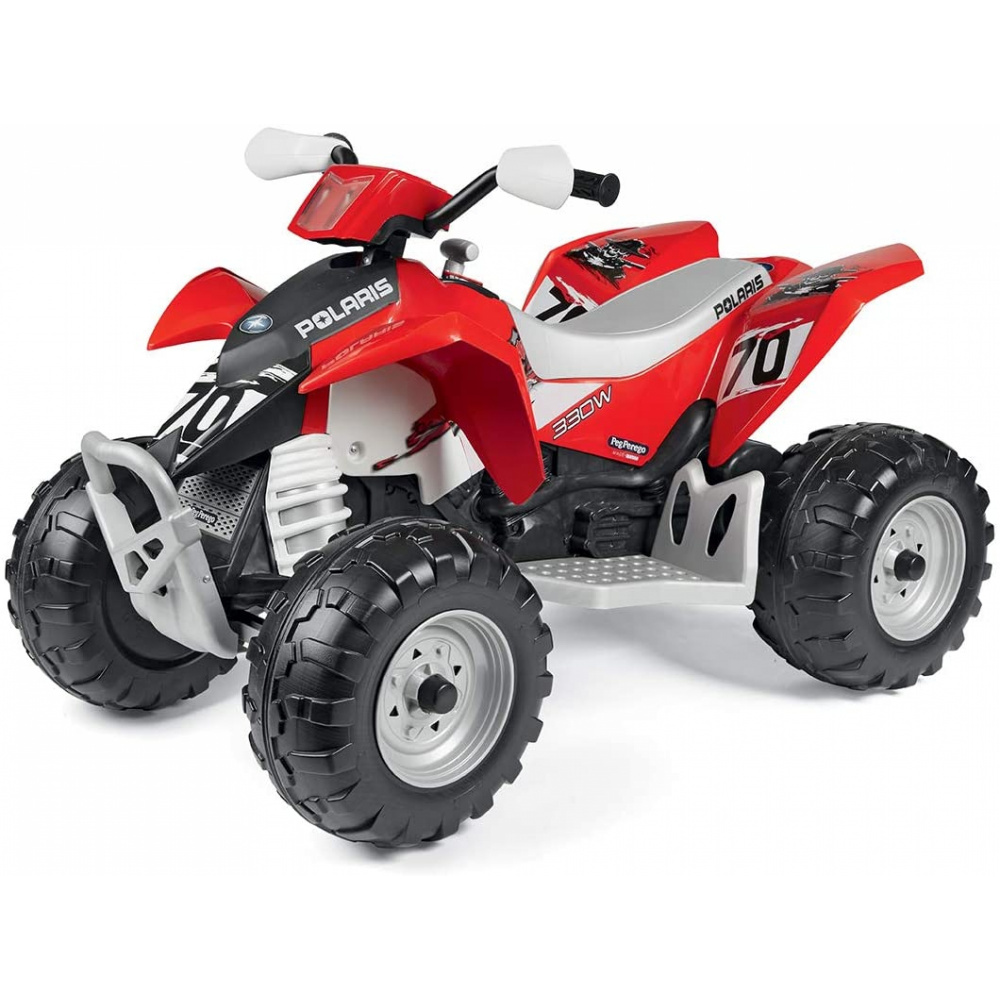 Voiture quad électrique polaris outlaw 330w 12v de Peg perego sur