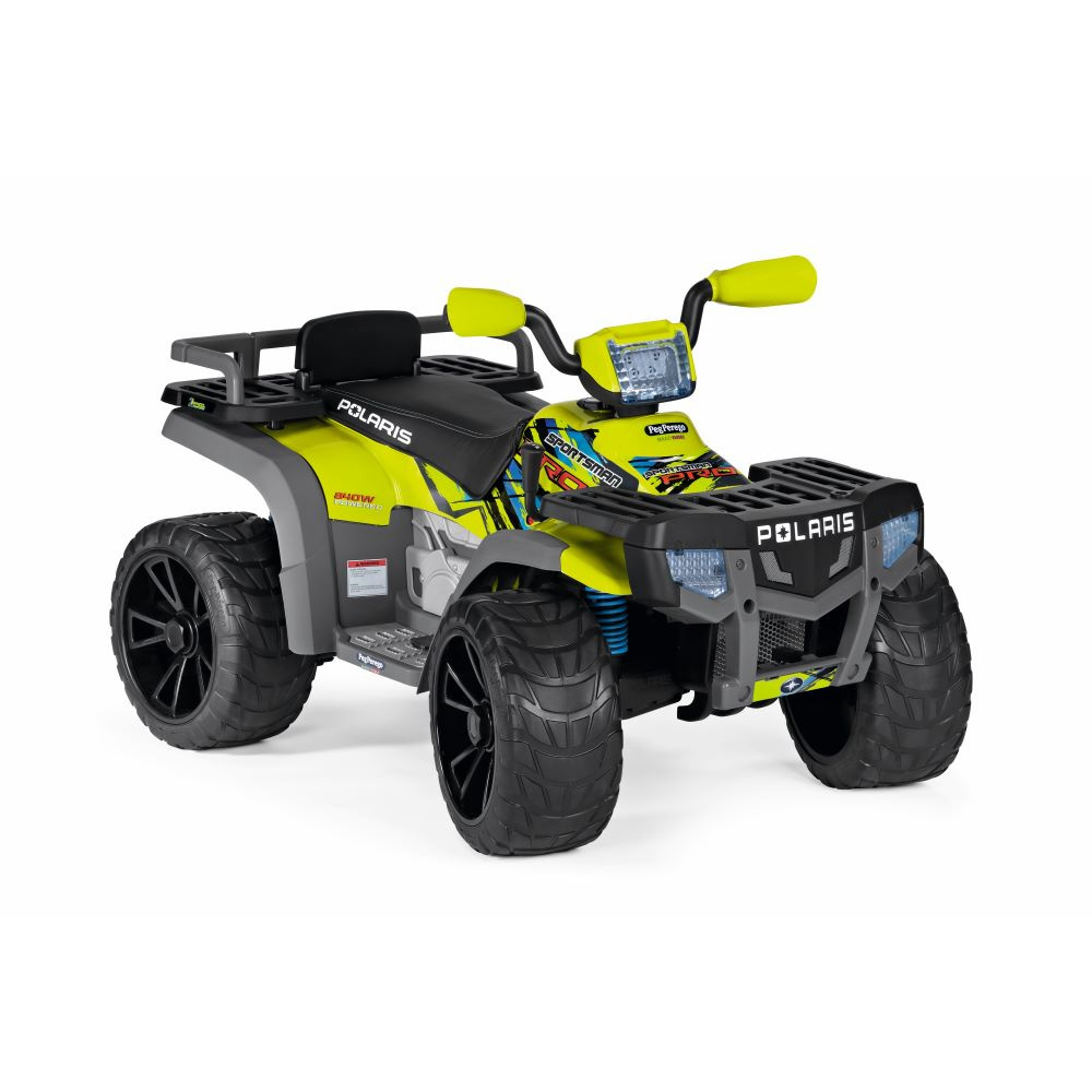 Voiture 4x4 électrique polaris sportman pro citrus de Peg perego sur — free download