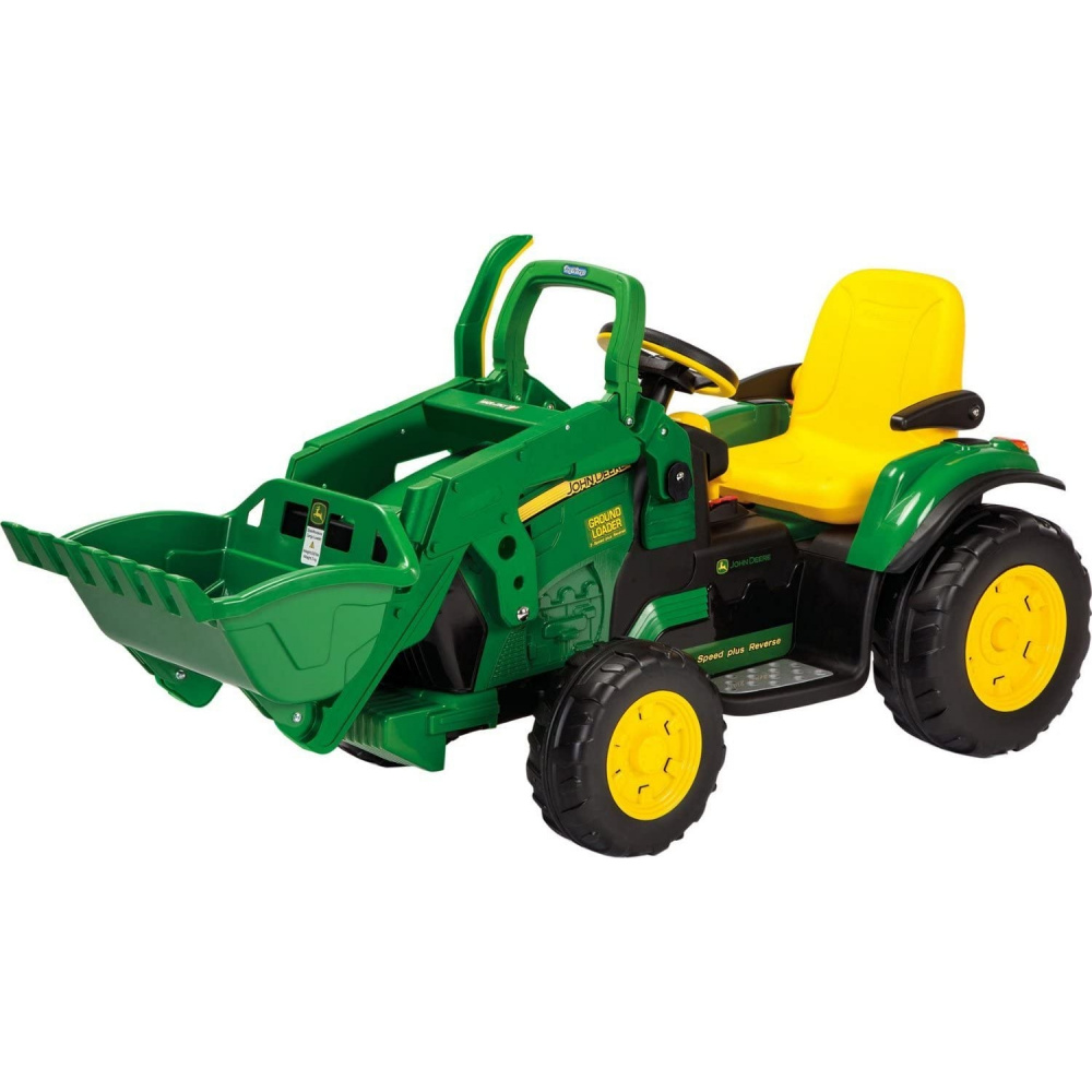 Véhicule tracteur électrique john deere loader 12v de Peg perego sur  allobébé