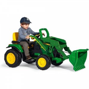 Véhicule tracteur électrique john deere loader 12v Peg perego