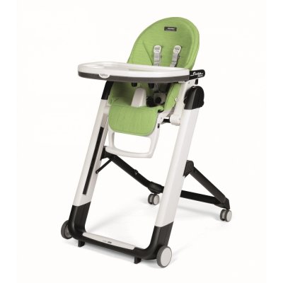 PEG PEREGO Chaise haute bébé siesta follow me wonder green