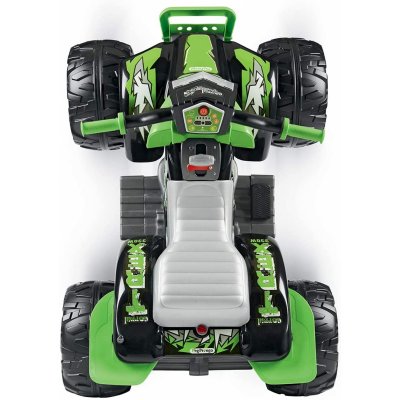 Voiture quad électrique t-rex 330 w 12v vert