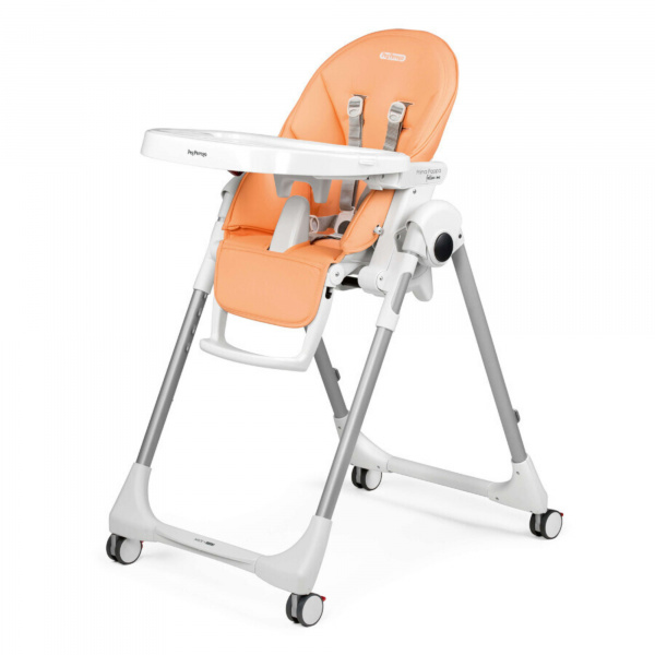 Chaise haute prima pappa follow me - peach - peg perego Peg perego