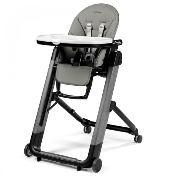 Chaise haute siesta follow me - ambiance grey Peg perego