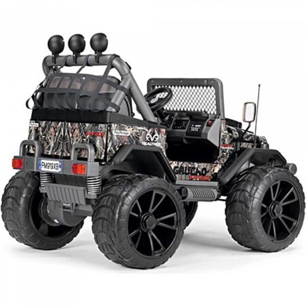 Voiture 4x4 électrique gaucho pro real tree Peg perego