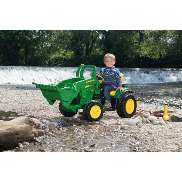 Véhicule tracteur électrique john deere loader 12v Peg perego