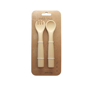 Set de 2 couverts petit croc vanille Petit truc