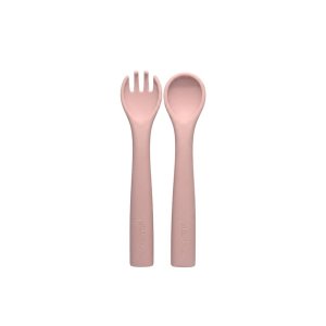 Set de 2 couverts petit croc litchi Petit truc