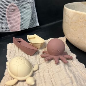 Jouets de bain petit plouf lot de 3 - sand Petit truc