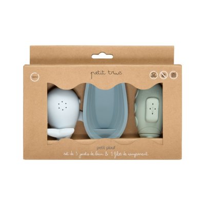 Jouets de bain petit plouf lot de 3 - océan
