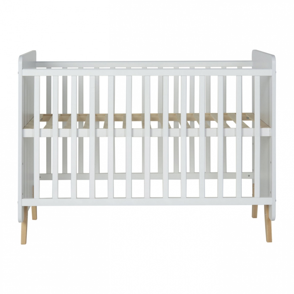 Lit bébé 60x120 cm loft white de Quax sur allobébé