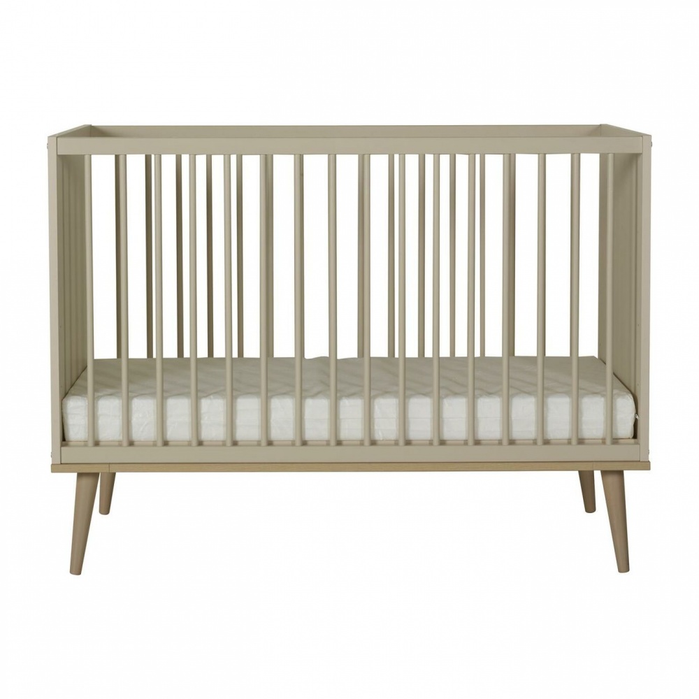 Lit bébé 60x120 cm loft white de Quax sur allobébé