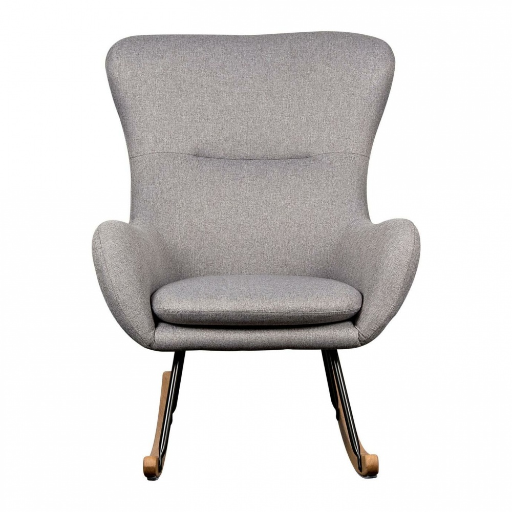 Rocking chair basic dark grey de Quax sur allobébé