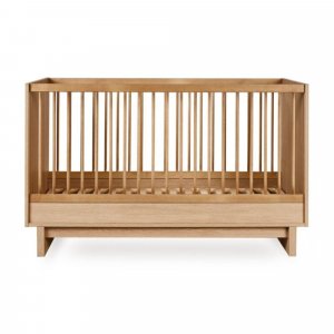Lit évolutif bébé 70 x 140 cm kyo - honey ash Quax
