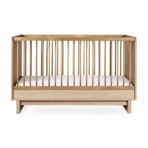 Lit évolutif bébé 70 x 140 cm kyo - honey ash Quax