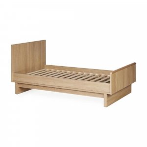 Lit évolutif bébé 70 x 140 cm kyo - honey ash Quax