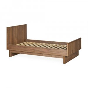 Lit évolutif bébé 70 x 140 cm kyo - walnut Quax