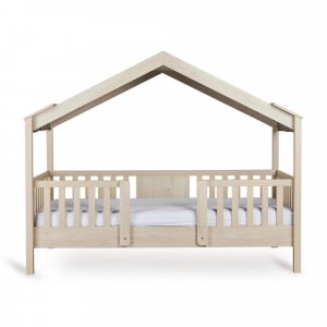 Pack lit cabane évolutif 90x200 cm avec toit chalet butter Quax