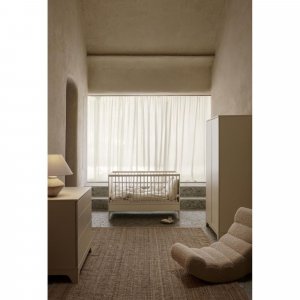 Chambre bébé duo tsugi lit 70 x 140 cm + commode butter Quax