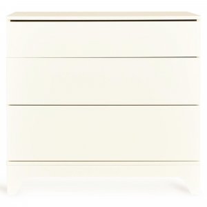 Chambre bébé trio tsugi lit 70 x 140 cm + commode + armoire xl butter Quax