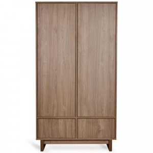 Chambre bébé trio kyo lit 70 x 140 cm + commode xl + armoire Quax
