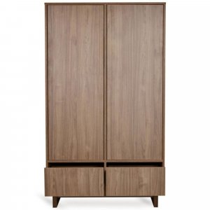 Chambre bébé trio kyo lit 70 x 140 cm + commode xl + armoire Quax