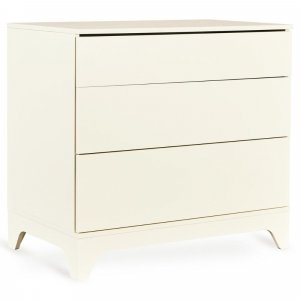 Chambre bébé trio tsugi lit 60 x 120 cm + commode + armoire butter Quax