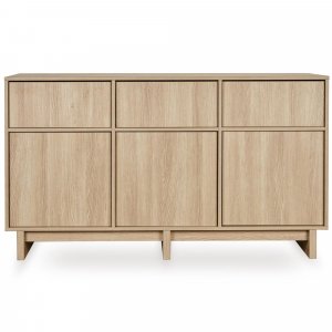 Chambre duo kyo lit bébé évolutif 70 x 120 cm + commode xl - honey ash Quax